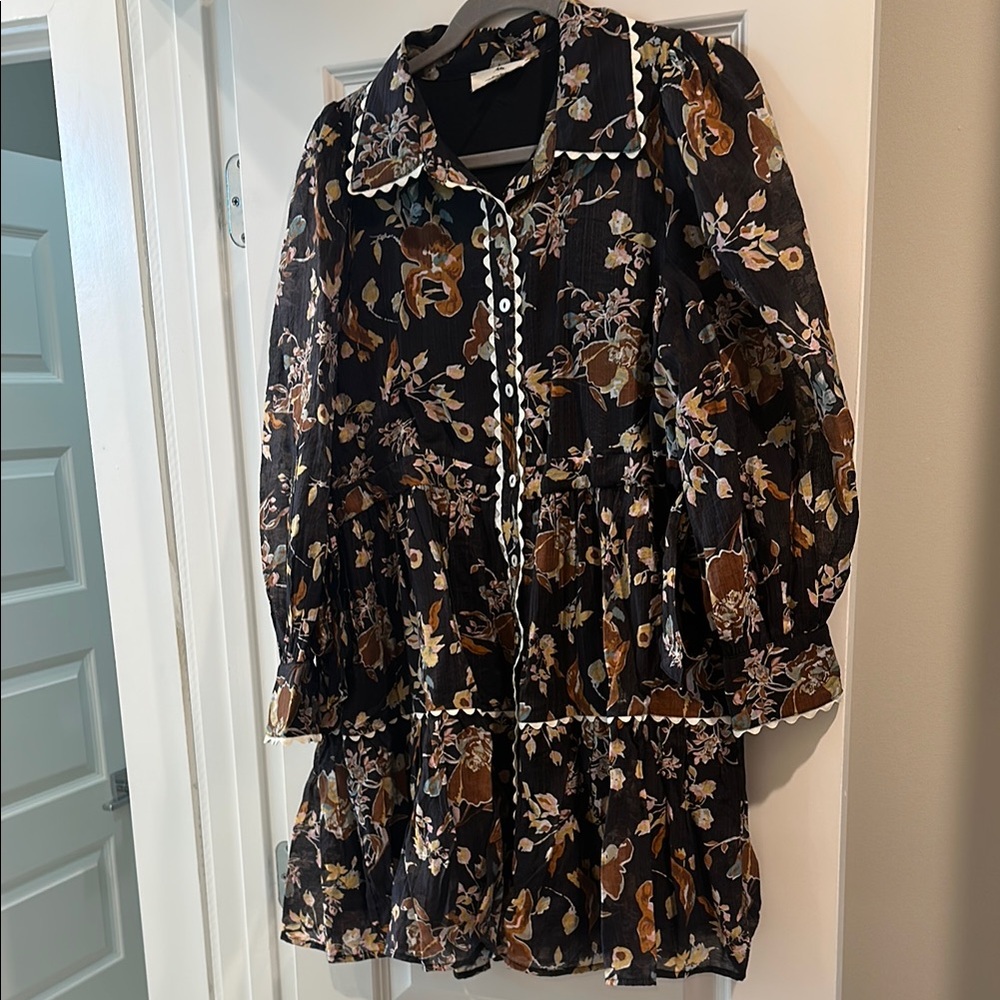Floral Long Sleeve Dress